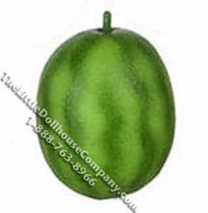 (image for) Miniature Watermelon for Dollhouses