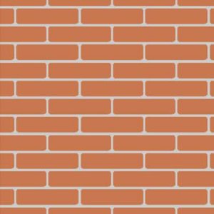 (image for) Dollhouse Scale Model PVC Brick Panel 10-3/4 X 15 1/2