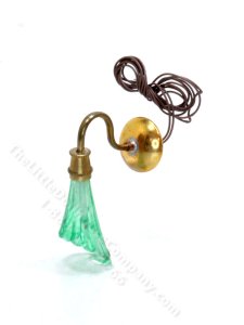 (image for) Miniature Floral Wall Sconce for Dollhouses