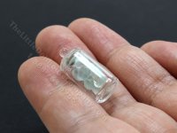 (image for) Miniature Glass Jar of Sea Glass for Dollhouses
