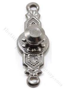 (image for) Miniature Pewter Colonial Doorknob for Dollhouses (2/pk)