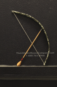 (image for) Dollhouse Miniature Bow and Arrow by Amy Robinson