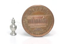 (image for) Miniature Sterling Silver Pepper Shaker by Don Henry