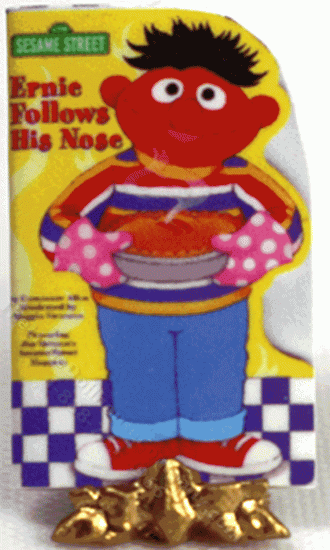 (image for) Miniature Sesame Street Book 'Ernie Follows His Nose'