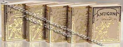 (image for) Miniature Reproduction Sophocles Classic Books for Dollhouses