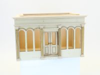 (image for) Unfinished Dollhouse Single Room Box- 1/4" Scale