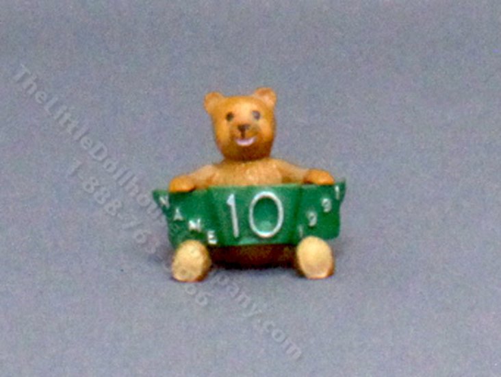 (image for) Miniature NAME Commemorative Bear by Jaycee Culham