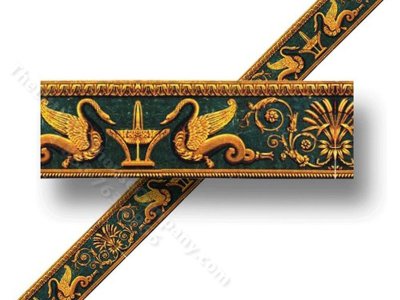 (image for) 1:24 Scale Dollhouse Wallpaper Border