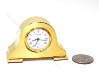 (image for) Miniature 1988 Bulova Mantle Clock for Dollhouses