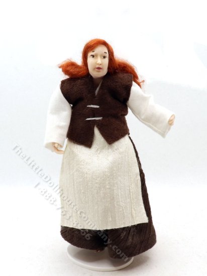 (image for) Miniature Handcrafted Vintage Tudor Peasant Woman