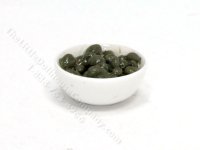 (image for) Miniature Bowl of Olives for Dollhouses