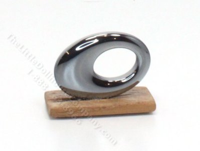 (image for) Miniature Chrome Oval Art Piece by PRD Miniatures