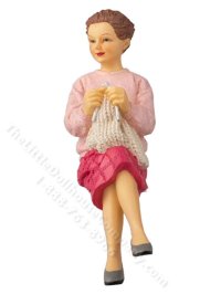 (image for) 1/12 Scale Nana Resin Doll for Dollhouses