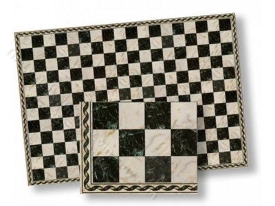 (image for) Dollhouse 1/2 Scale Model Faux Marble Tile