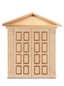 (image for) Dollhouse Raised 8 Panel Double Door