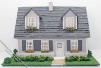 (image for) Quarter Scale Cape Cod Dollhouse Kit