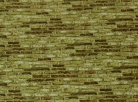 (image for) Faux Tumbled Brick, Brown - Wallpaper