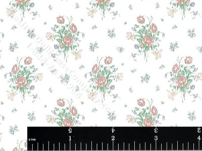 (image for) Rio Dante Pattern Miniature Wallpaper for Dollhouses