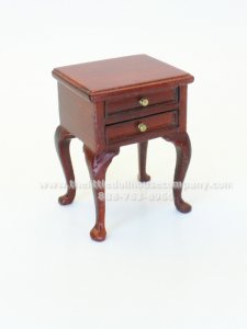(image for) Two Drawer End Table Mahogany