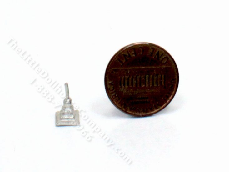 (image for) Miniature Pewter Wax Sealing Stamp for Dollhouses