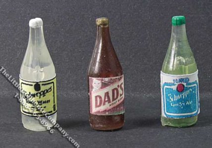 (image for) Miniature Bottle of Soda Pop for Dollhouses (1/pk)
