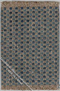 (image for) Miniature Green/Gold Rug
