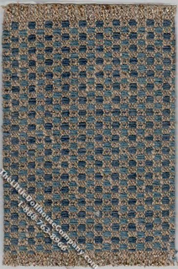 (image for) Miniature Green/Gold Rug