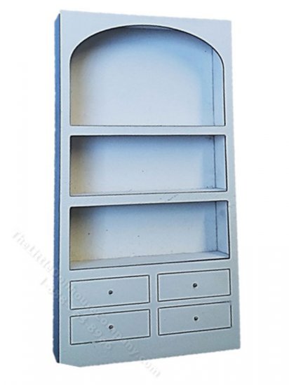 (image for) Miniature Bookcase with Drawers Kit
