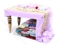 (image for) Miniature Sewing Work Table by Bette Jo Chudy for Dollhouses