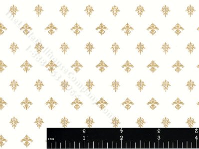 (image for) Majestic Miniature Wallpaper for Dollhouses - Champagne