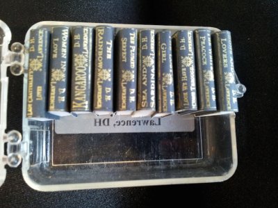 (image for) Reproduction DH Lawrence Books for Dollhouses