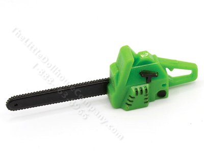 (image for) Miniature Chain Saw for Dollhouses