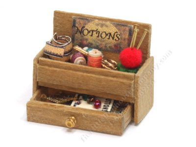 (image for) Miniature Wooden Sewing Desk Cabinet by Taylor Jade