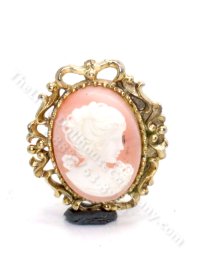 (image for) Miniature Framed Cameo for Dollhouses