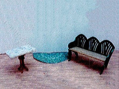 (image for) 1:48 Scale Summer House Hall Kit for Dollhouses