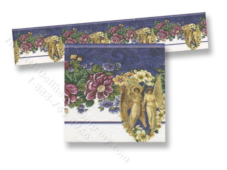 (image for) Dollhouse Scale Model Wallpaper Borders