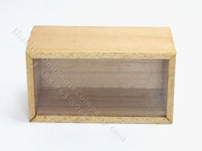 (image for) 1/144" Scale Unfinished Dollhouse Single RoomBox