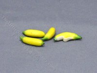 (image for) Miniature Set of Bananas for Dollhouses