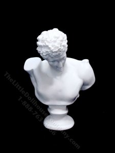 (image for) Playscale Miniature Bust of Hermes for Dollhouses