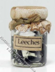 (image for) Miniature Jar of Leeches