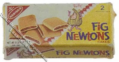 (image for) Miniature Fig Newton Box for Dollhouses