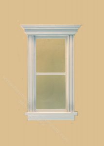 (image for) Miniature Atherton Plain Single Window White