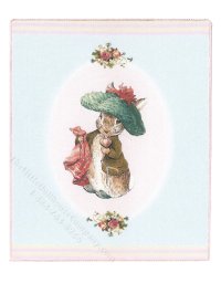(image for) Miniature Small Benjamin Bunny Rug