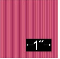 (image for) Dollhouse Scale Model Wallpaper The Gathering Stripe - Red
