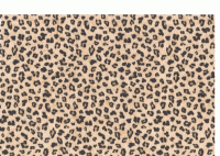 (image for) Miniature Extra Small Scale Sized Cheetah Print Rug