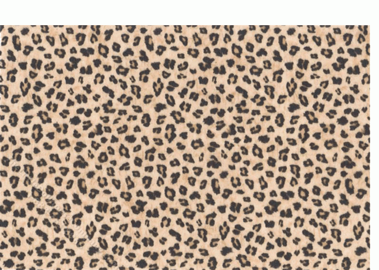 (image for) Miniature Extra Small Scale Sized Cheetah Print Rug