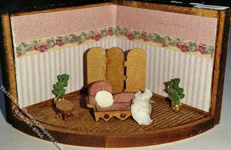 (image for) 1/144" Scale Sitting Room Furniture Kit for Dollhouses