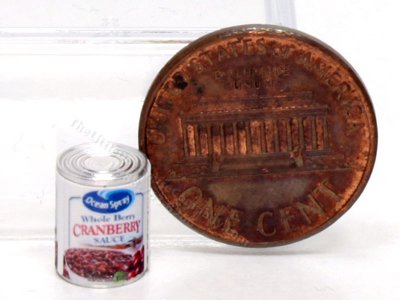 (image for) Miniature Cranberry Sauce in Can