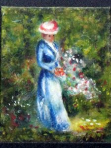 (image for) Standing in the Garden of Saint Cloud replica by Larry Morganti