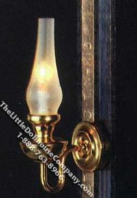 (image for) Dollhouse Scale Model Sconce Hexagon Adapter for Tape Wire